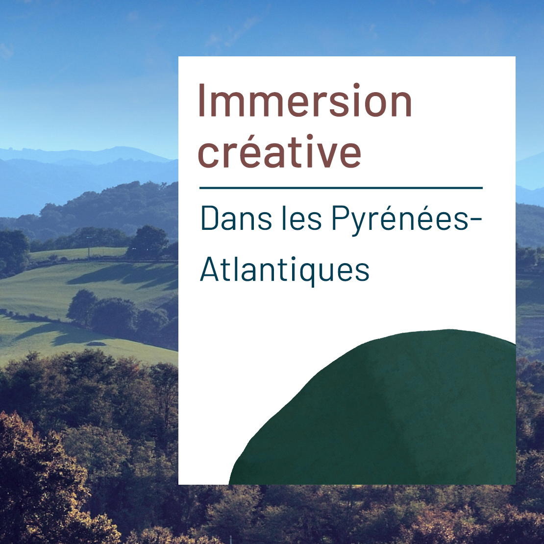 Illustration actualité Immersion créative dans le département 64