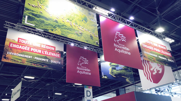 Stand au Salon International de l’Agriculture à Paris