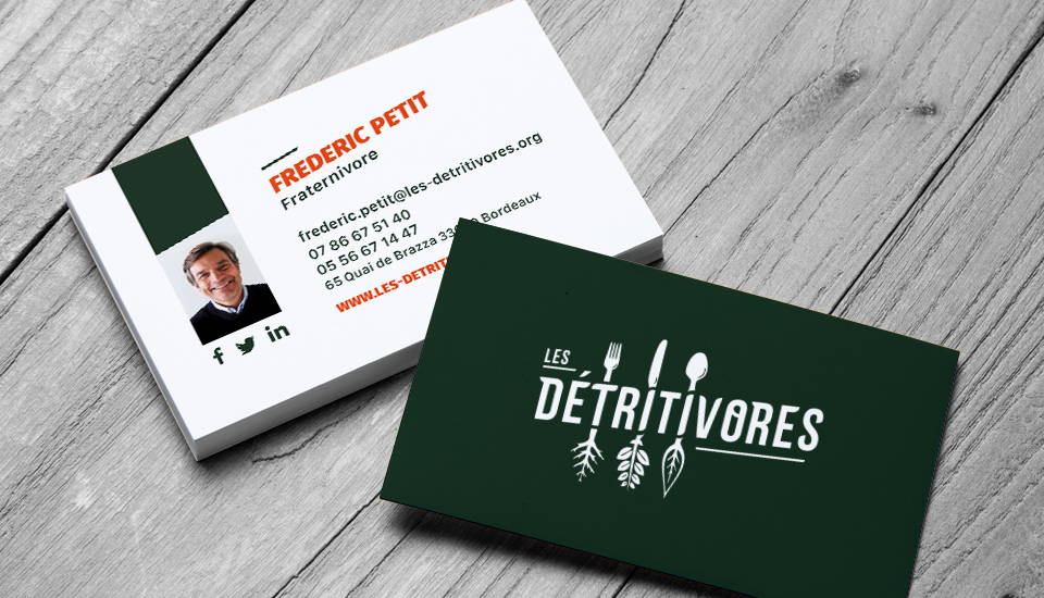 Cartes de visite des "Fraternivores"